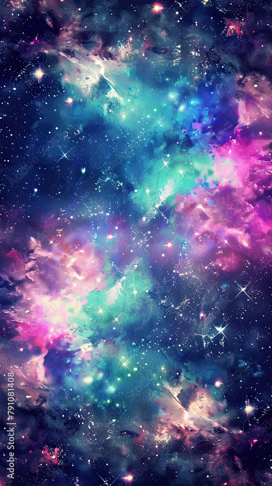 Fototapeta premium Galactic Elegance Captivating Images from the Cosmos