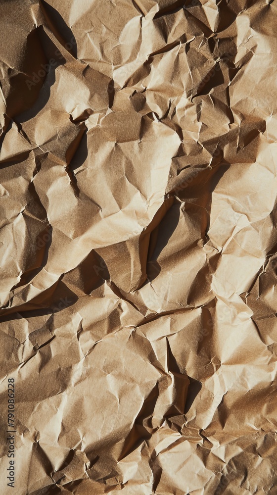 Slightly crumpled paper texture, background with place for text. Slightly crumpled paper texture, background with place for text.