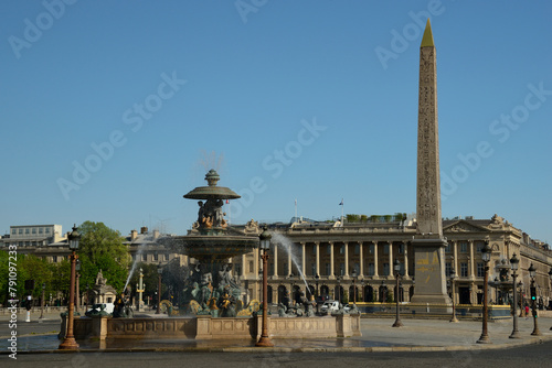 Obélisque de la place de la Concorde à Paris, France