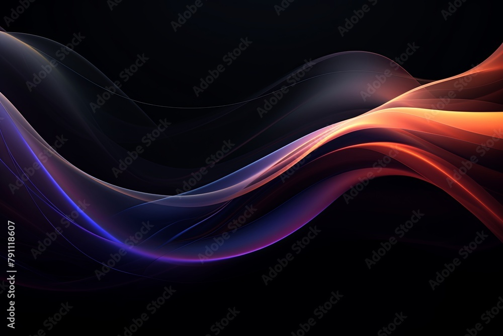 Obraz premium Elegant Abstract Dark Background 