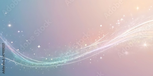 empty space, shiny wave, gradient background, illustration photo