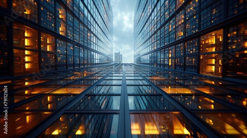 Skyscrapers with a lattice design, intricate facades â€“ Lattice work