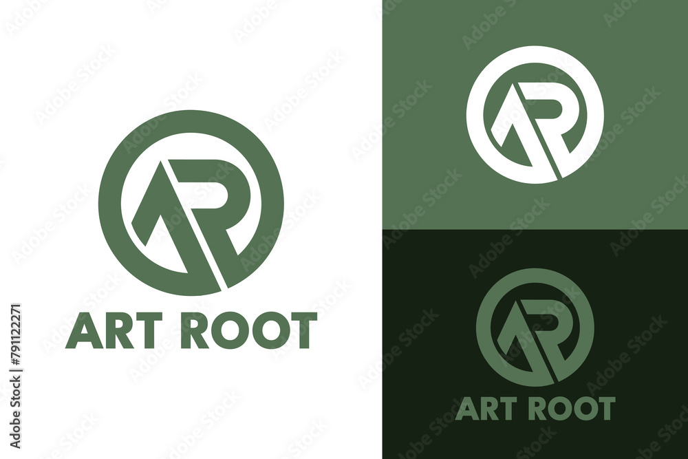 Logo ready elegant simple creative brand identity company corporate cafe fashion food initial A R circle letter word mark sign modern Logo ready elegant simple creative brand identity company corporate cafe fashion food initial A R circle letter word mark sign modern