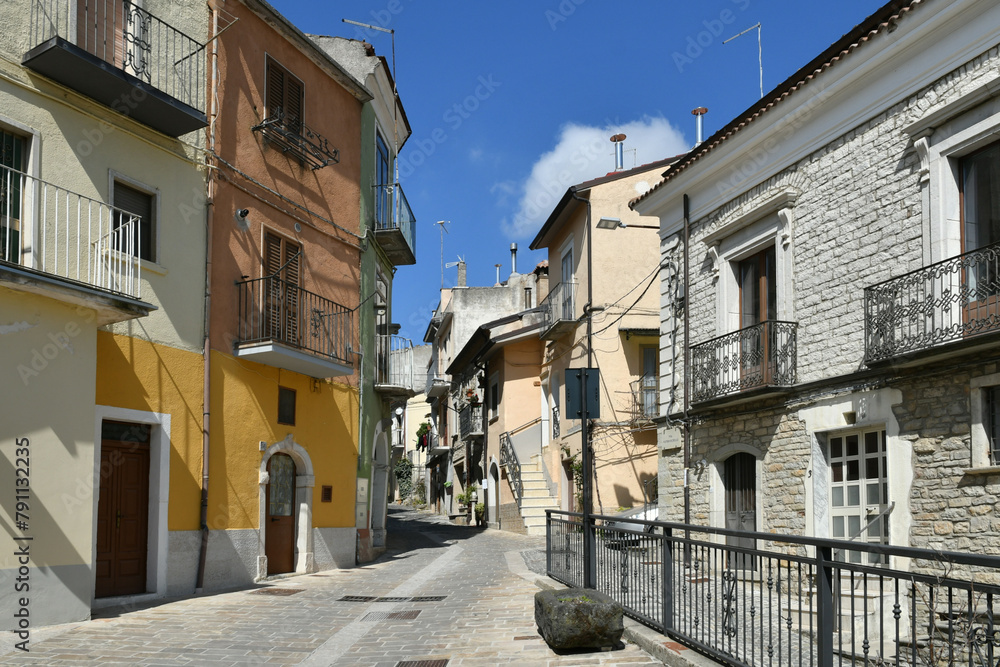 The village of Roseto Valfortore in Puglia, Italy.