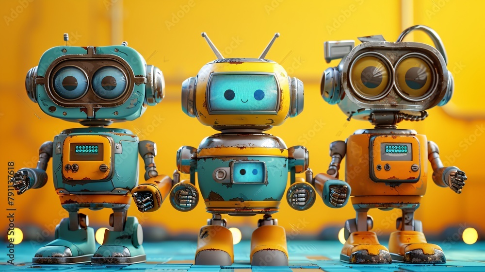 retro robot collection retro robot collection