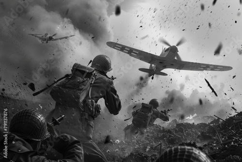 Canvas Print ww2 world war