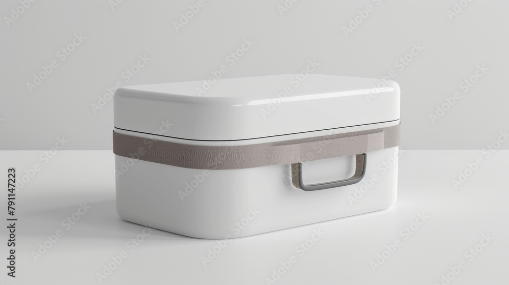 Blank mockup of a thermalinsulated lunch box to keep food hot or cold. . Blank mockup of a thermalinsulated lunch box to keep food hot or cold. .