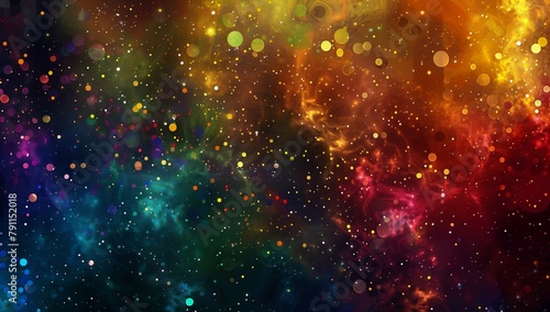 closeup background stars bifrost breathtaking dimensions particles fully covered paint dichromatism photo