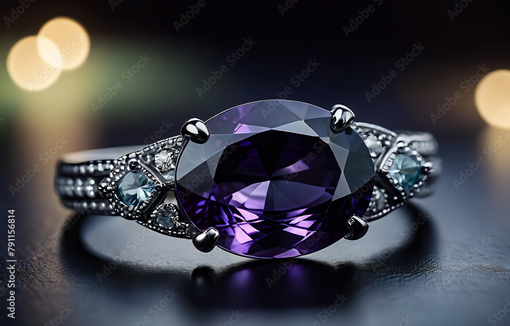 alexandrite stone purple gemstone crystal alexandrite stone purple gemstone crystal