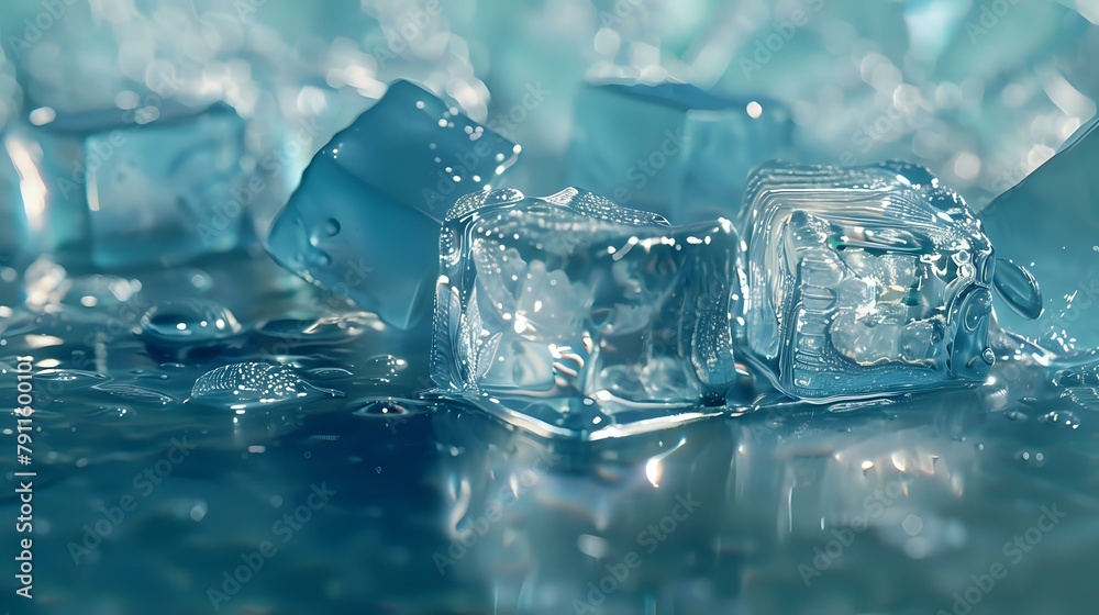 Eloquent Study of Tone and Texture in Blue Eloquent Study of Tone and Texture in Blue