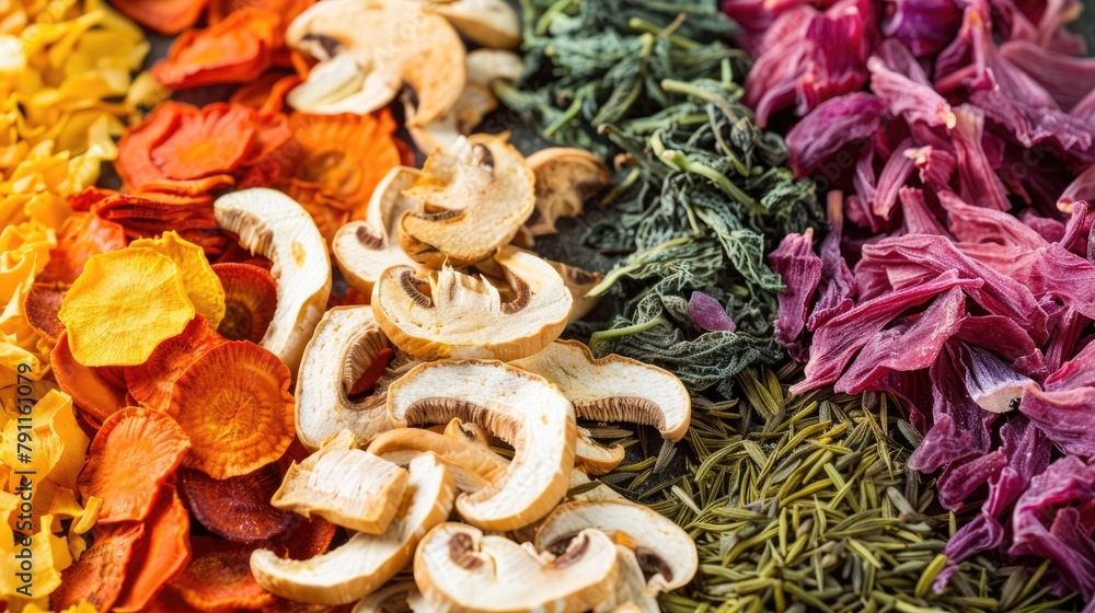 Dehydrated vegetables