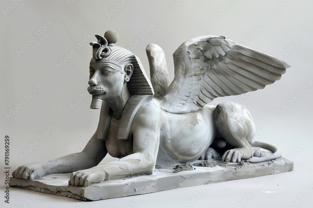 Craft a clay sculpture of a celestial sphinx navigating through asteroid fields Experiment with intricate lighting techniques to capture a sense of wonder and mystery Traditional Art Medium Craft a clay sculpture of a celestial sphinx navigating through asteroid fields Experiment with intricate lighting techniques to capture a sense of wonder and mystery Traditional Art Medium
