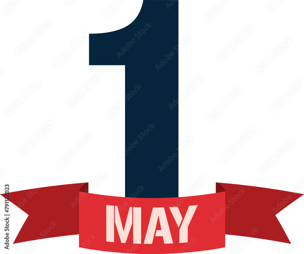 Design element for May 1st Labor Day. Vector design in flat style isolated on transparent background. Design element for May 1st Labor Day. Vector design in flat style isolated on transparent background.