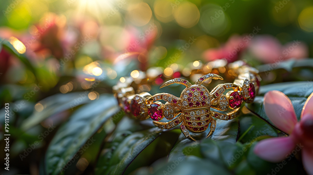 Luxurious scorpion-shaped jewelry Luxurious scorpion-shaped jewelry