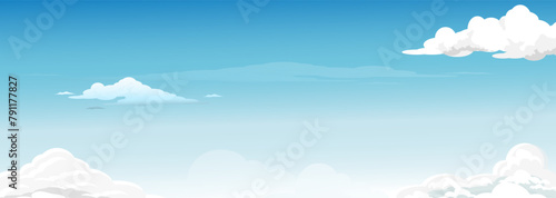 blue sky and clouds background	