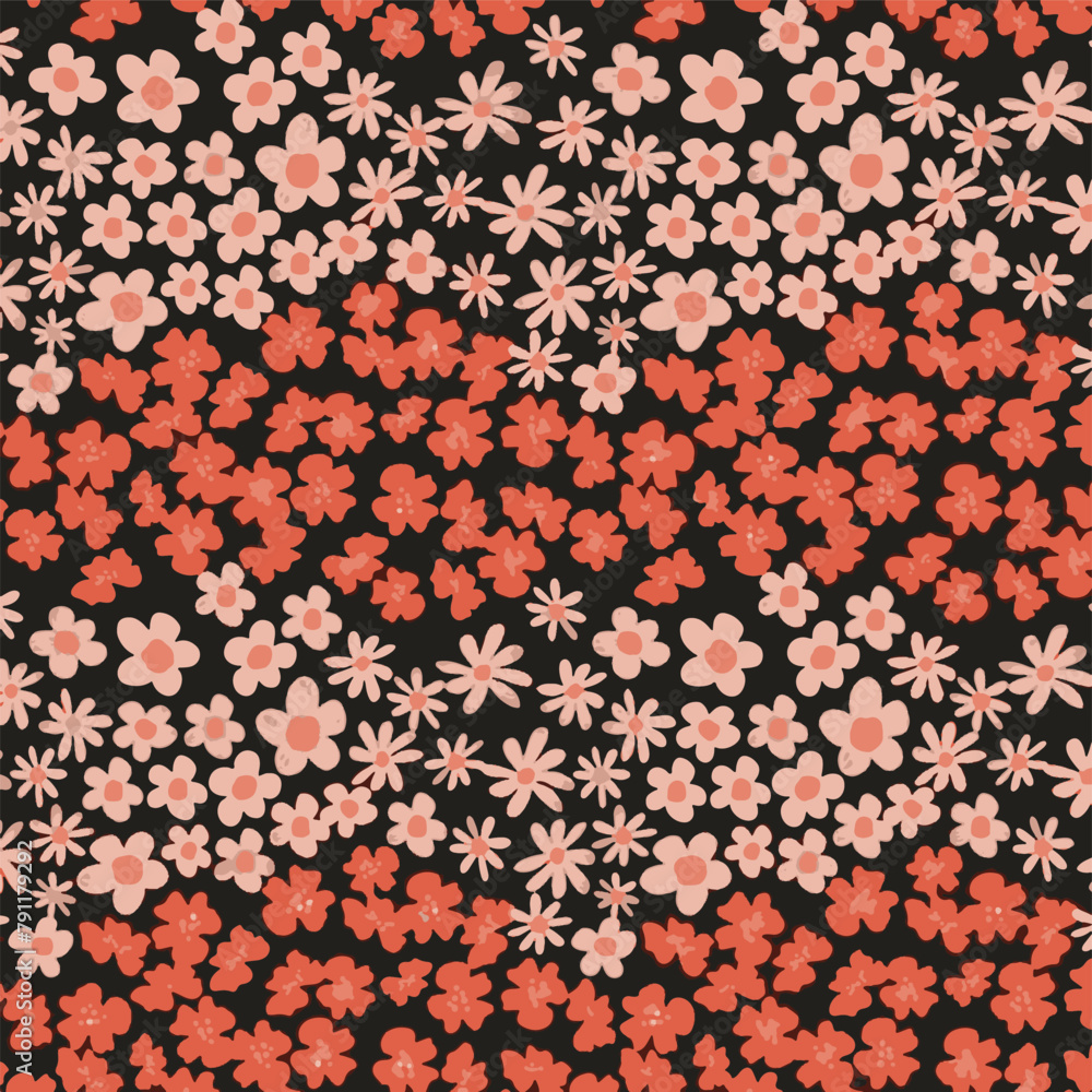 pattern floral flower design fabric spring illustration pattern floral flower design fabric spring illustration