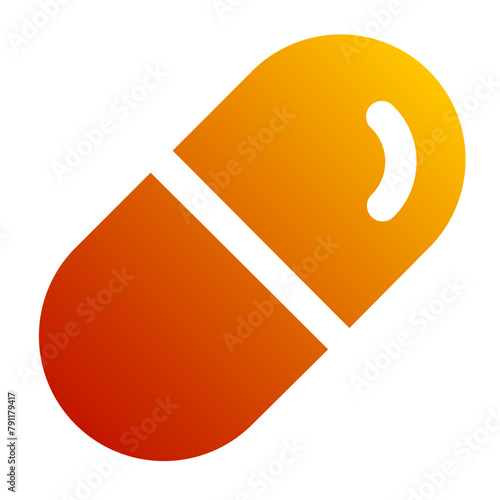 pill gradient icon