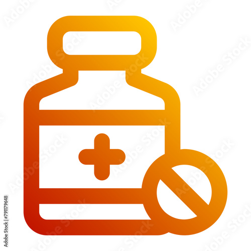 medicine gradient icon