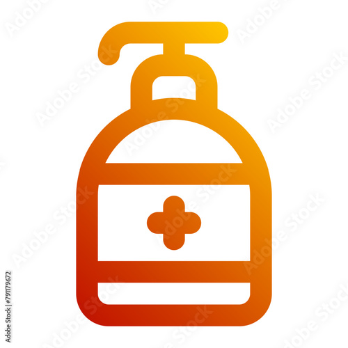 sanitizer gradient icon