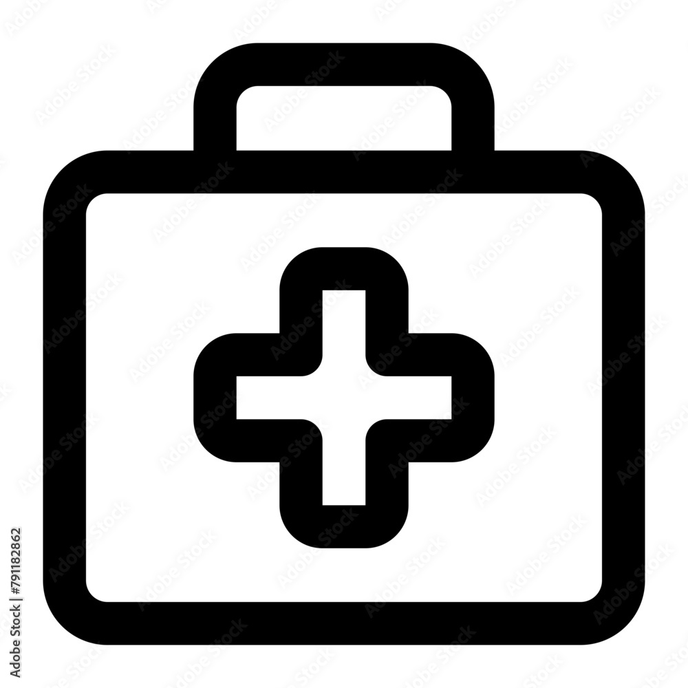 first aid kit line icon first aid kit line icon