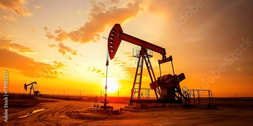 Oil pumpjacks photo