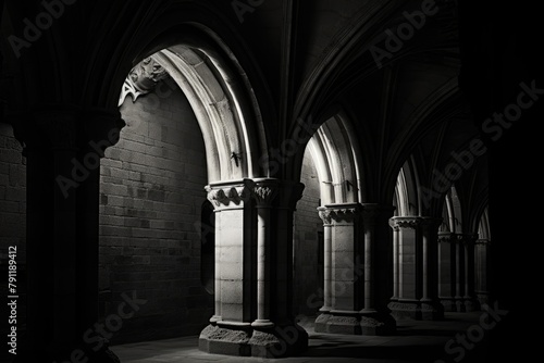 Gothic Archway: Position jewelry near a gothic-style archway.