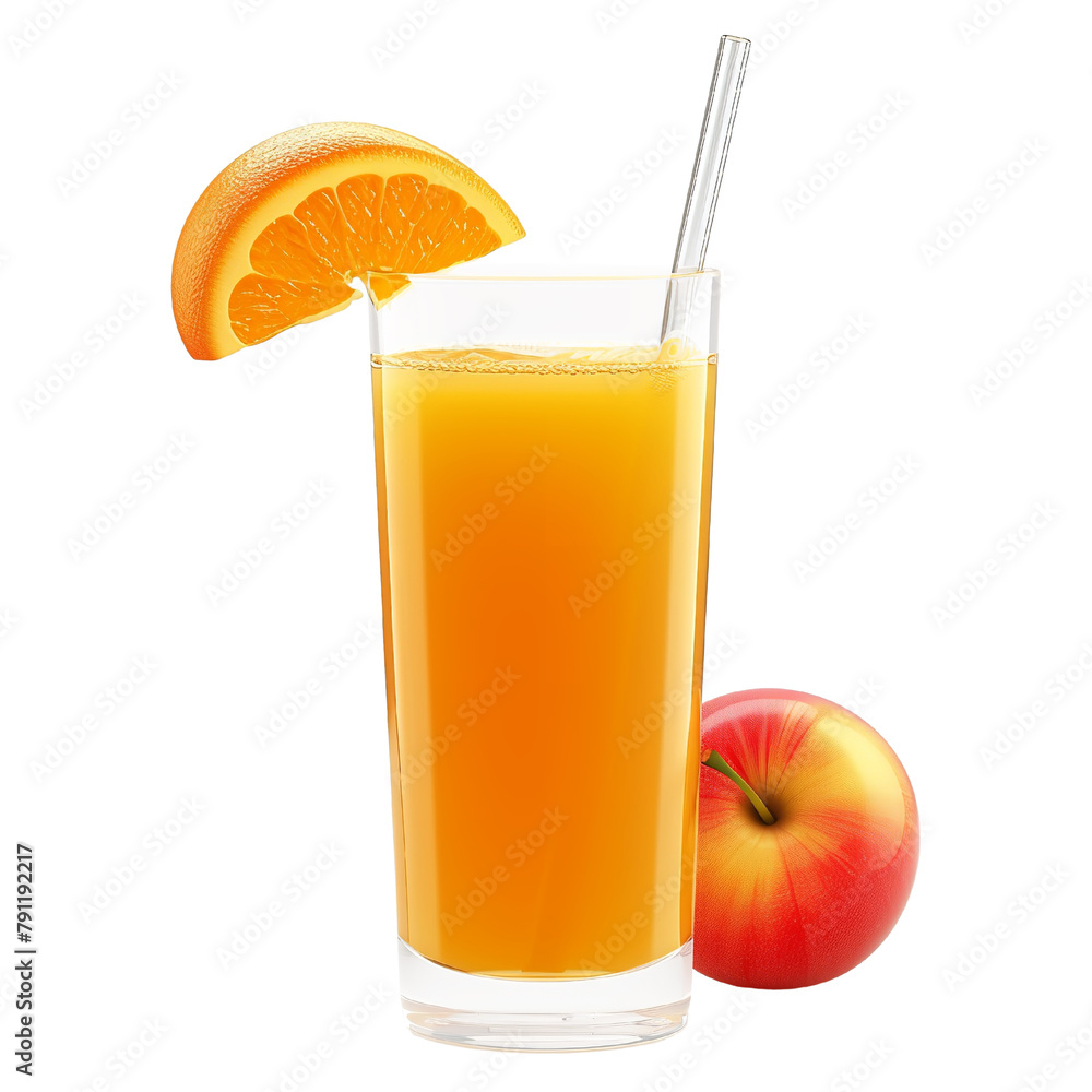 Tasty Jwala Fruit juice Isolated On White Background Tasty Jwala Fruit juice Isolated On White Background