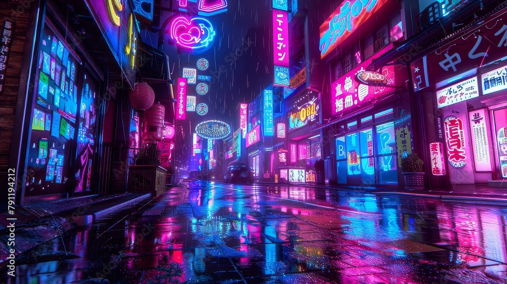 Osaka Neon Lights