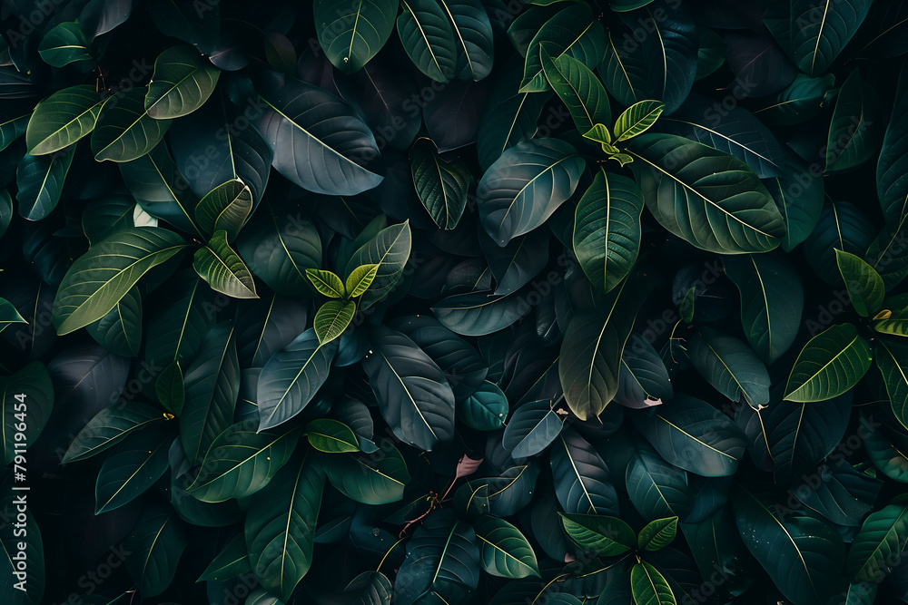 Lush Greenery: Nature's Textured Tapestry Lush Greenery: Nature's Textured Tapestry