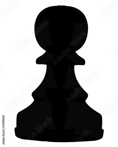 pawn chess piece silhouette