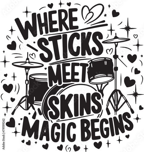 Drums Where Sticks Meets Skins