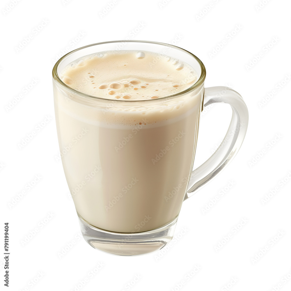Tasty Lerotse milk Isolated On White Background Tasty Lerotse milk Isolated On White Background