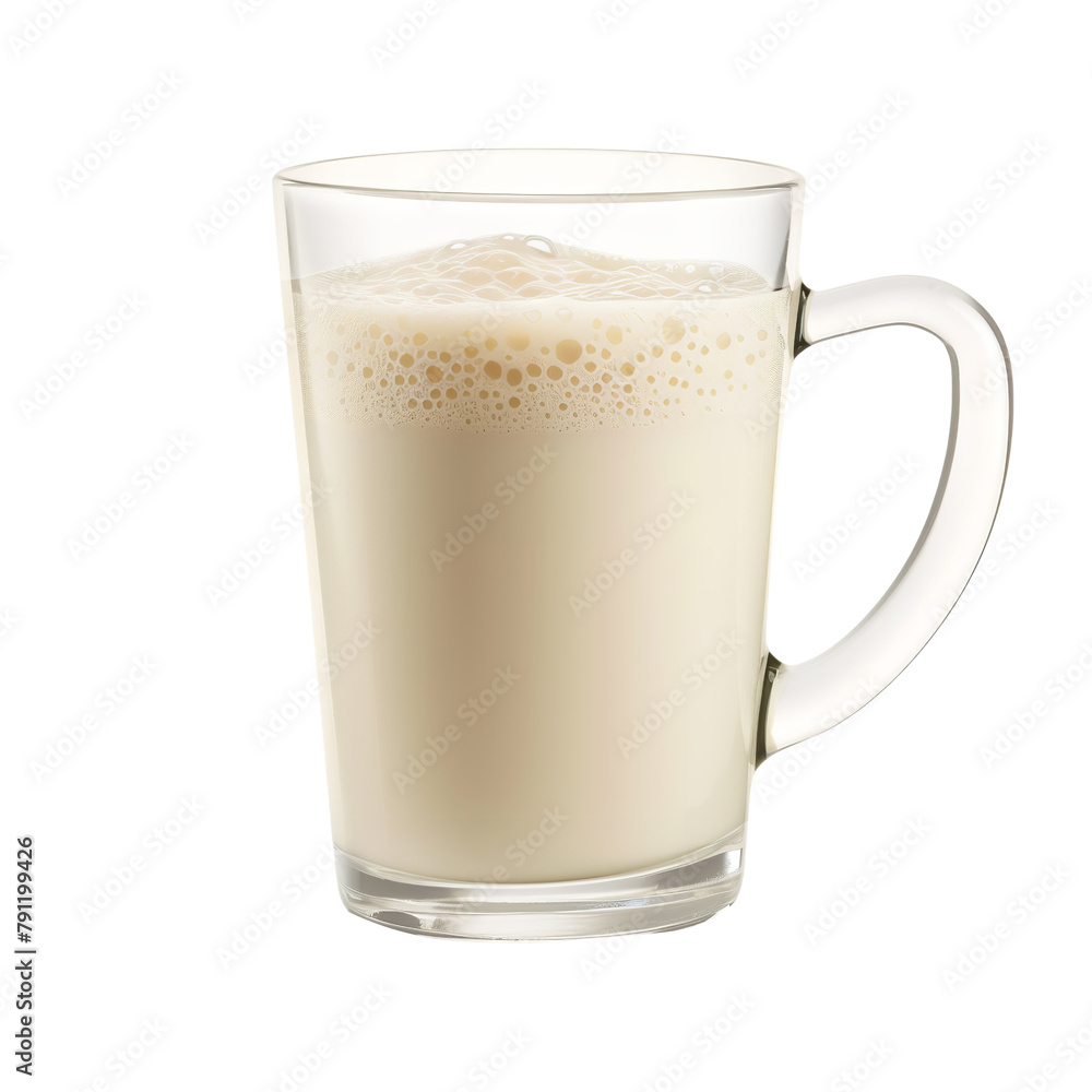 Tasty Lerotse milk Isolated On White Background Tasty Lerotse milk Isolated On White Background