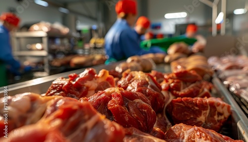 Processing and packaging of meat products on site, creating additional value and revenue streams