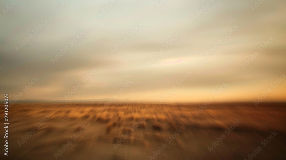 The blurred horizon in this defocused background invites the imagination to wander and conjure up visions of desert adventures with the muted colors creating a sense of mystery and .