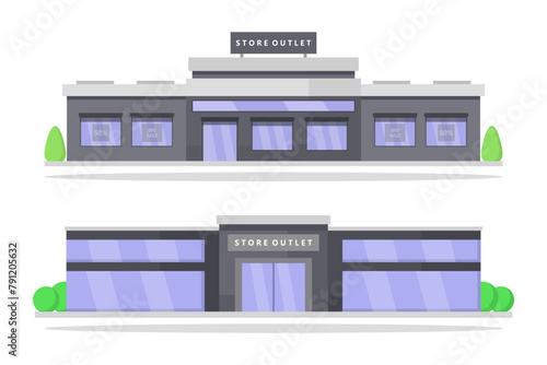 Outlet store buildings