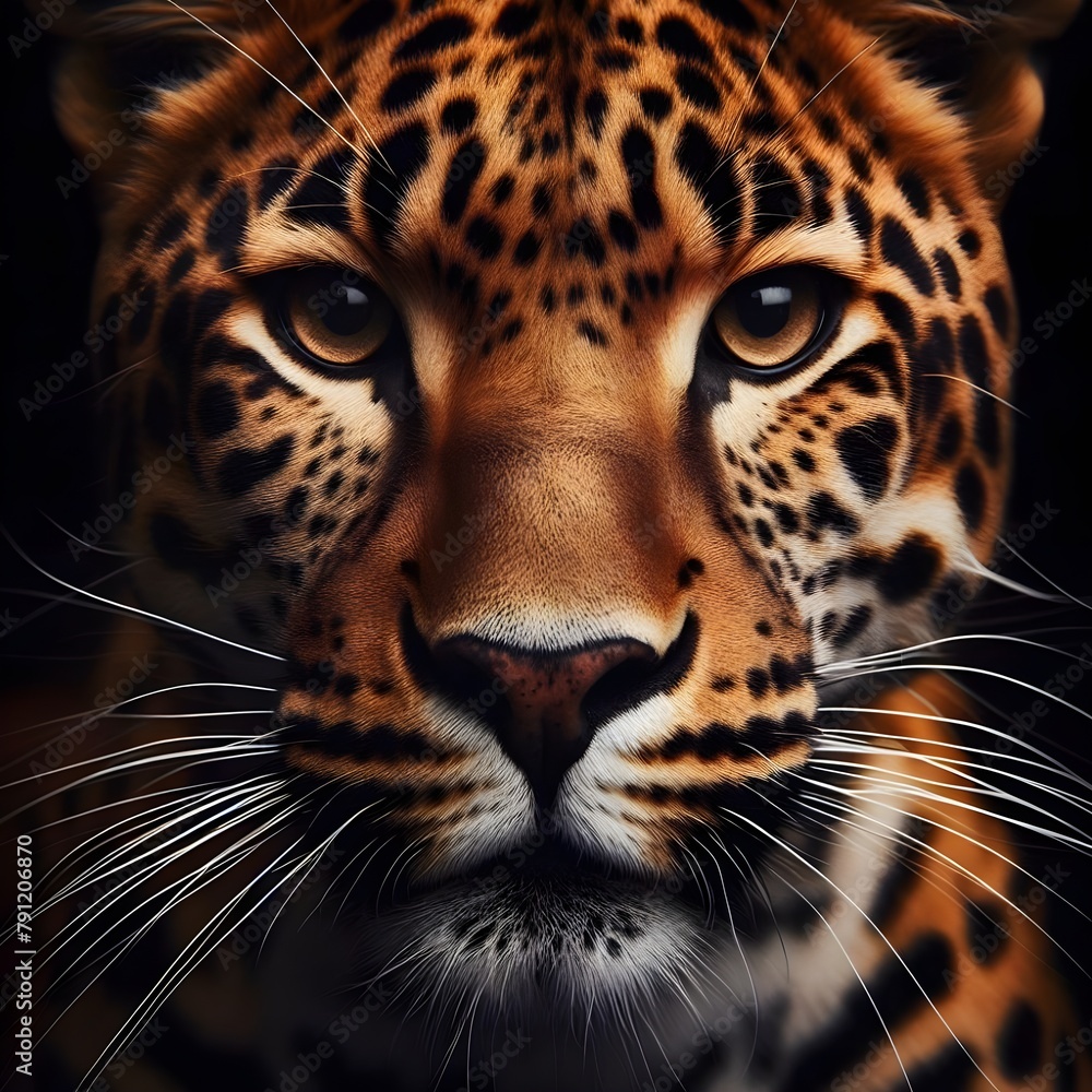 Obraz premium Dog playing with cat and rabbit.