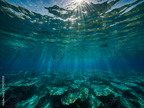 Profundezas Encantadas: Fotografias Submarinas do Oceano Capturadas em Beleza Deslumbrante photo