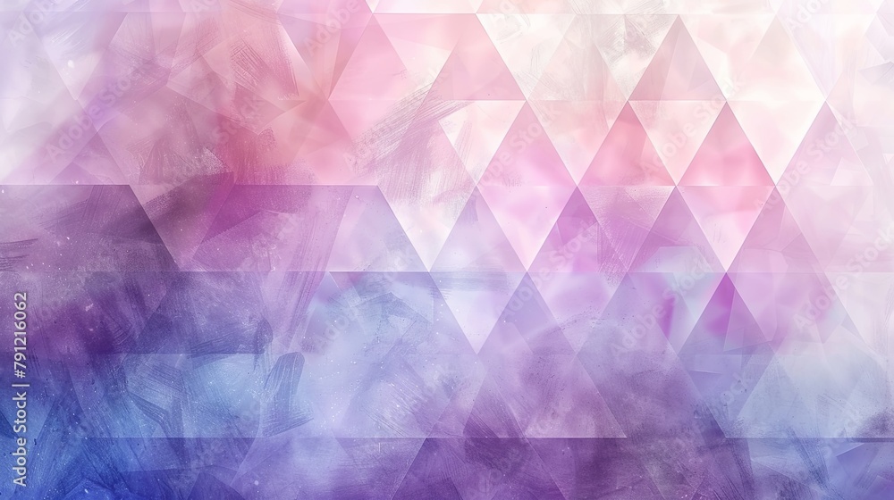 Naklejka premium Colorful abstract background with a geometric pattern in shades of pink and blue.