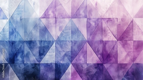 Colorful abstract background with a geometric pattern in shades of pink and blue.