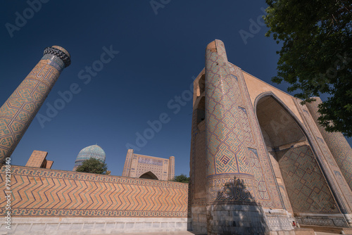 Bibi Khanym madrassah in Samarkand, Uzbekistan. photo