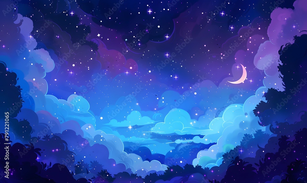 deep space illustration, Generative AI deep space illustration, Generative AI