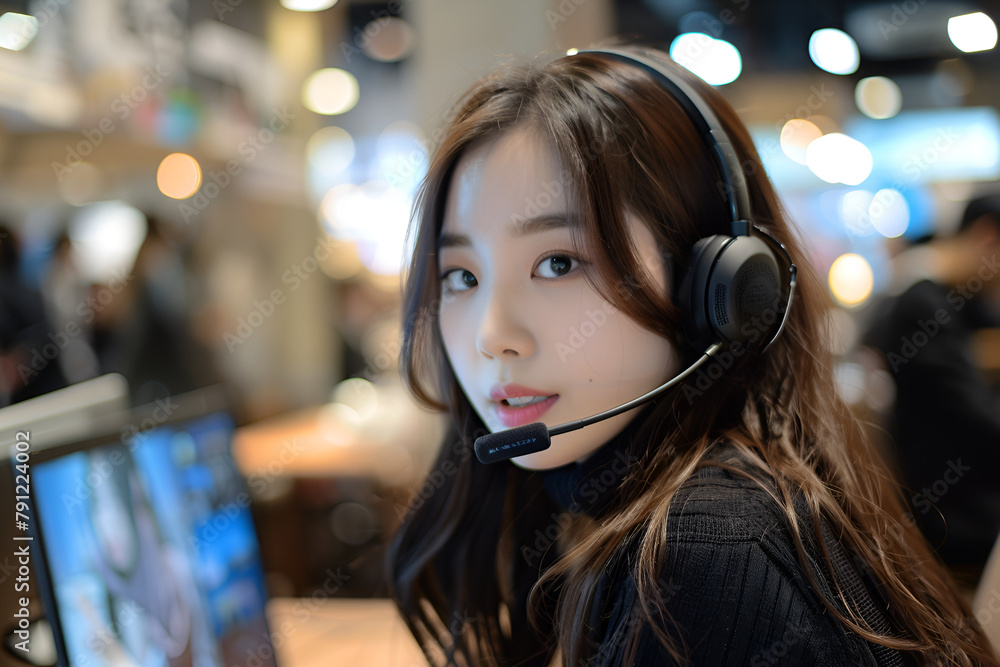 female operator on duty female operator on duty