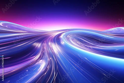 a very colorful abstract wave background