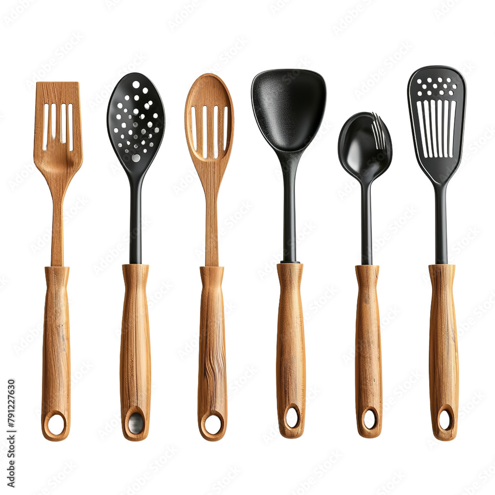 Amazing Modern Kitchen Utensils Isolated On White Background Amazing Modern Kitchen Utensils Isolated On White Background