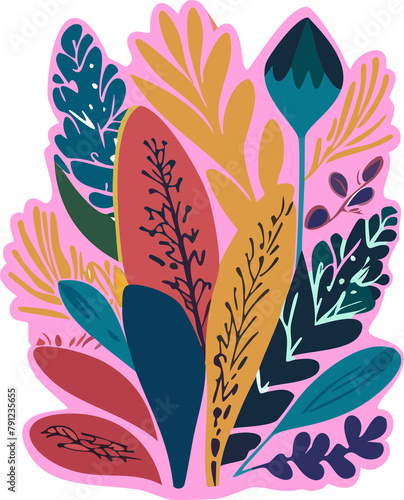 illustration of a leaf