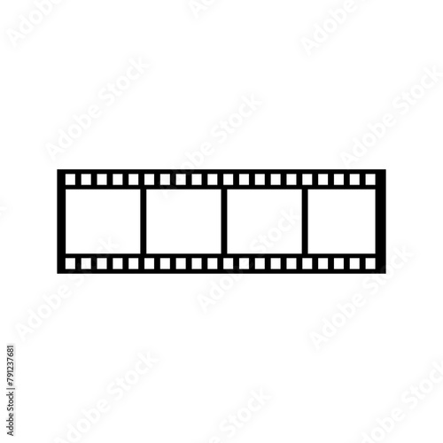 cinematographic tape icon. film icon. for web and app on white background..eps