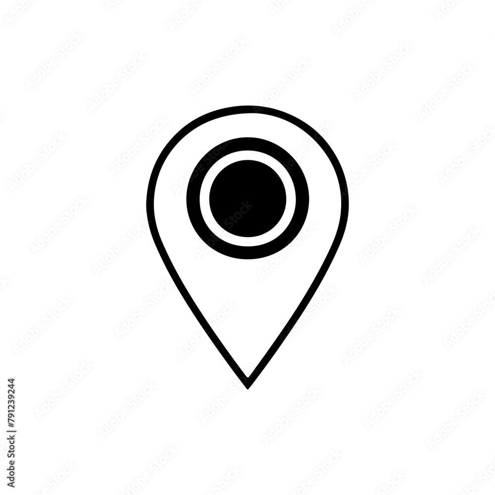 location as a simple single icon logo outline, vector illustration, isolaten on transparent background location as a simple single icon logo outline, vector illustration, isolaten on transparent background