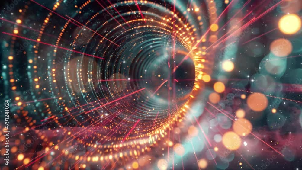 Big data circle network- Big data stream- Big data flow. seamless looping overlay 4k virtual video animation background Big data circle network- Big data stream- Big data flow. seamless looping overlay 4k virtual video animation background