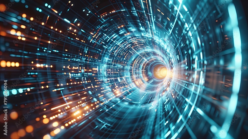 Obraz premium Gateway to Tomorrow Future Disruption Strategy in Space Travel Business